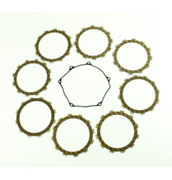 Kit disques garnis d'embrayage ATHENA + joint de carter pour SUZUKI RMZ 250 de 2007 à 2022