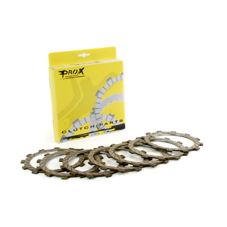 Kit disques garnis d'embrayage PROX pour KAWASAKI KDX 200, KX 125 de 1985 à 1988