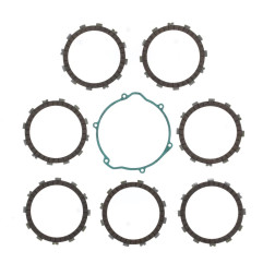 ATHENA Clutch Friction Plate Kit + cover gasket for HUSQVARNA TC 610, TE 410, TE 610 1995-1998