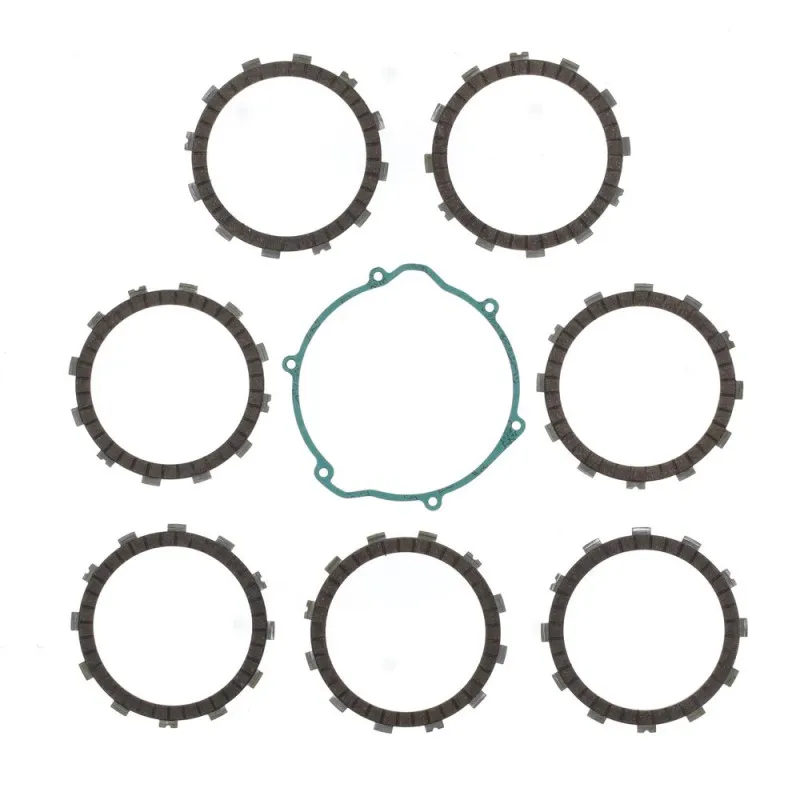 ATHENA Clutch Friction Plate Kit + cover gasket for HUSQVARNA TC 610, TE 410, TE 610 1995-1998