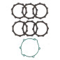 Kit disques garnis d'embrayage ATHENA + joint de carter pour YAMAHA YZ 65 de 2018 à 2022