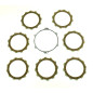 ATHENA Clutch Friction Plate Kit + cover gasket for HUSQVARNA TC 250, TE 250, TE 310, TXC 250, TXC 310 2010-2014