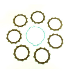 Kit disques garnis d'embrayage ATHENA + joint de carter pour KTM et HUSQVARNA de 1998 à 2016