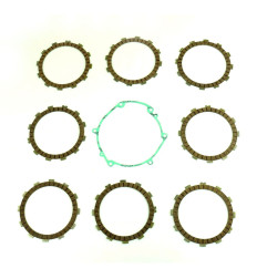 ATHENA Clutch Friction Plate Kit + cover gasket for KAWASAKI KX 250 1990