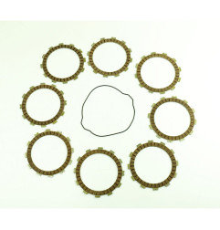 Kit disques garnis d'embrayage ATHENA + joint de carter pour KTM EXCF 250, SXF 250, XCF 250, XCFW 250 de 2005 à 2013