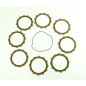 Kit disques garnis d'embrayage ATHENA + joint de carter pour KTM EXCF 250, SXF 250, XCF 250, XCFW 250 de 2005 à 2013