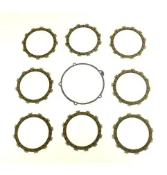 ATHENA Kupplungsreibscheiben-Satz + Deckeldichtung für GAS GAS EC, ECF, MC, MX 200, 250, 300, 400, 450 1997-2014