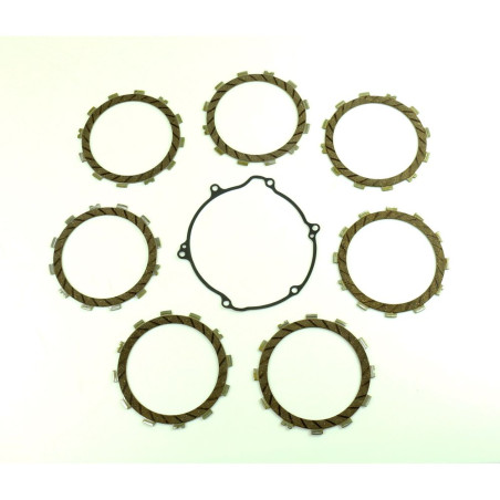 ATHENA Clutch Friction Plate Kit + cover gasket for KAWASAKI KX 125 1997-2002