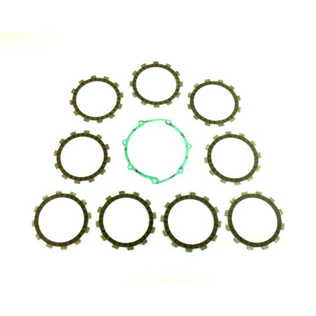 ATHENA Clutch Friction Plate Kit + cover gasket for YAMAHA WRF 250, YZF 250 and GAS GAS ECF 250 2001-2015