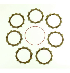 ATHENA Clutch Friction Plate Kit + cover gasket for HUSQVARNA CR 125, WR 125 1997-2009