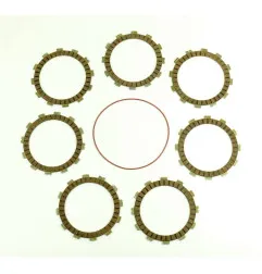 ATHENA Kupplungsreibscheiben-Satz + Deckeldichtung für HUSQVARNA CR 125, WR 125 1997-2009