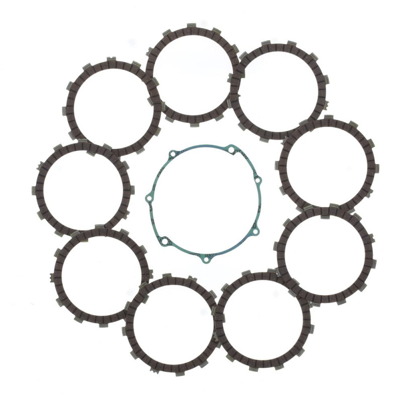 ATHENA Clutch Friction Plate Kit + cover gasket for YAMAHA YZF 450 2000