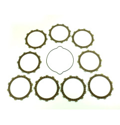 ATHENA Clutch Friction Plate Kit + cover gasket for KTM EXC 250, EXC 300, SX 250, XC 250, XC 300, XCW 250 2003-2012