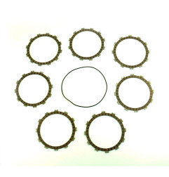 Kit disques garnis d'embrayage ATHENA + joint de carter pour HUSQVARNA TE 400 de 2005 à 2009