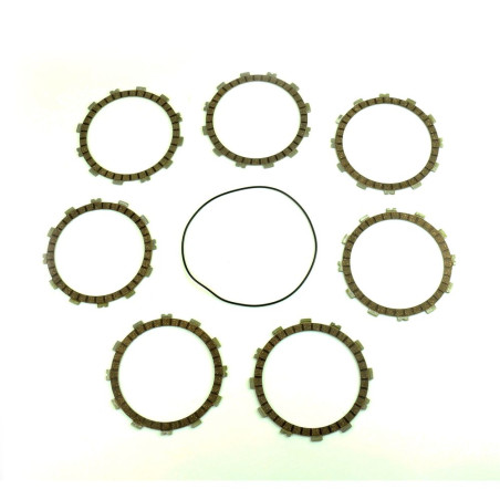 Kit de discos de fricción de embrague ATHENA + junta de tapa para HUSQVARNA TE 400 de 2005 a 2009