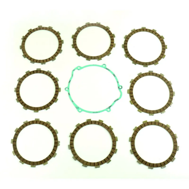 ATHENA Clutch Friction Plate Kit + cover gasket for HUSQVARNA TC 610, TE 410, TE 610 1998-1999