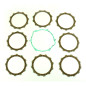 Kit disques garnis d'embrayage ATHENA + joint de carter pour HUSQVARNA TC 610, TE 410, TE 610 de 1998 à 1999