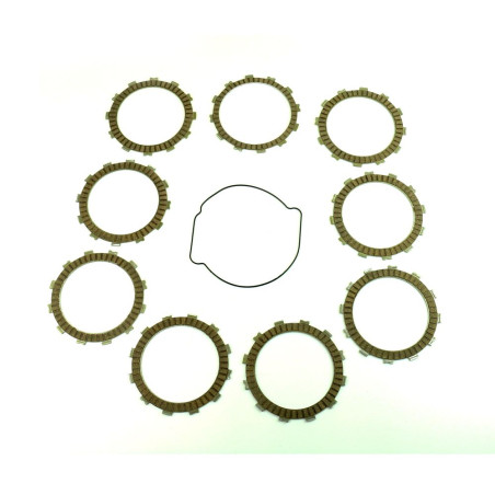 ATHENA Clutch Friction Plate Kit + cover gasket for KTM EXC 450, XCW 450 2008