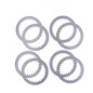 Kit disques lisses d'embrayage ATHENA pour YAMAHA WRF 426, WRF 450, YZF 450 de 2001 à 2003