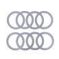 Kit disques lisses d'embrayage ATHENA pour KTM EXC, MXC, SX 250, 400, 450, 520, 525 de 2002 à 2003