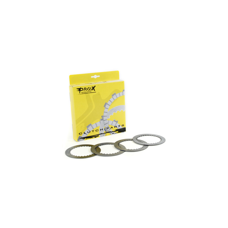 Kit disques lisses d'embrayage PROX pour KAWASAKI KX 60, KX 65, KX 80 et SUZUKI RM 60, RM 65 de 1981 à 2025