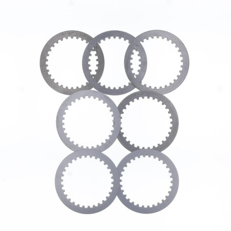 Kit disques lisses d'embrayage ATHENA pour YAMAHA WRF 450 et GAS GAS ECF 450 de 2005 à 2018