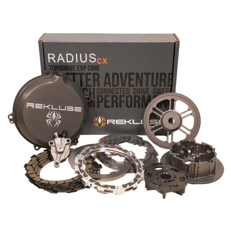 Embrayage REKLUSE RadiusCX version DDS pour KTM EXCF 250, EXCF 350, HUSQVARNA FE 250, FE 350 et HUSABERG FE 250 de 2012 à 2016