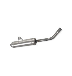 Silencieux d'échappement DOMA court rond longueur 250 mm pour KTM SX 125 de 2012 à 2015