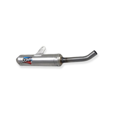 Silencieux d'échappement DOMA court pour YAMAHA YZ 125 et FANTIC XE 125, XX 125 de 2006 à 2026