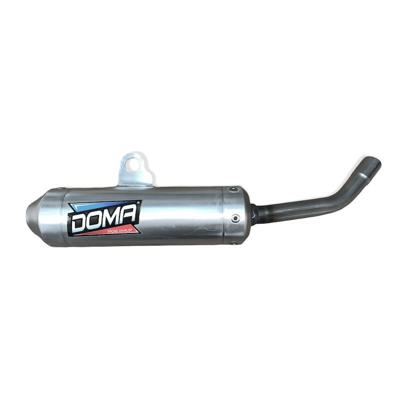 Silencieux d'échappement DOMA court réf. 200649 pour KTM SX 85 et HUSQVARNA TC 85 de 2013 à 2017