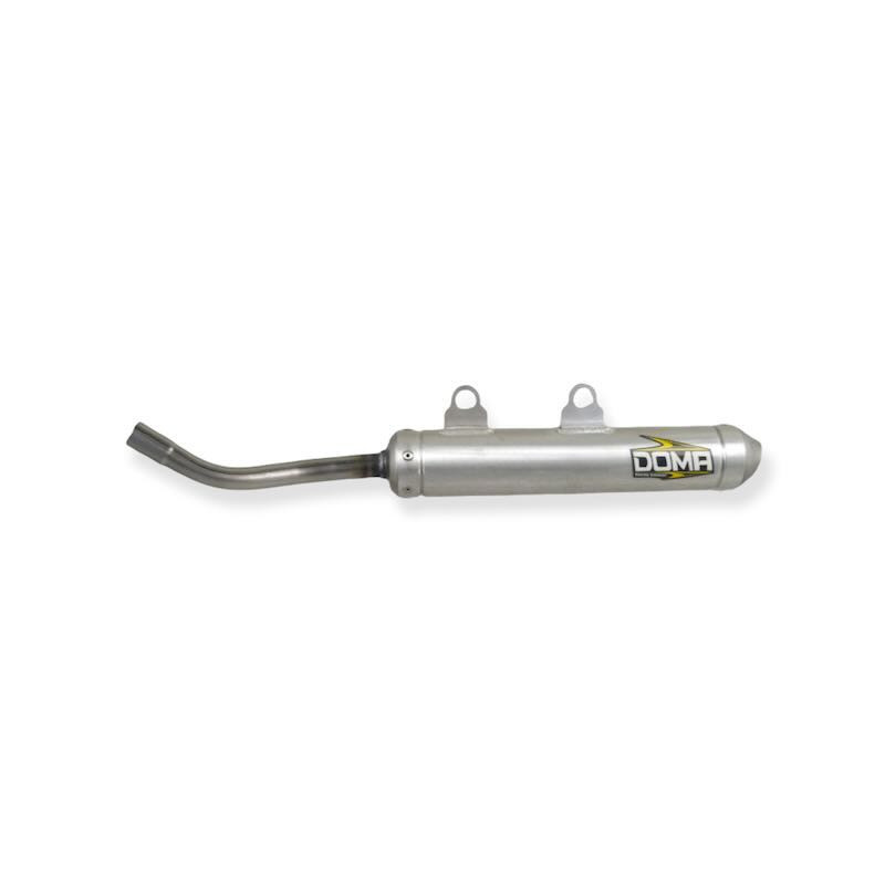 Silencieux d'échappement DOMA version enduro pour KAWASAKI KX 125 de 2003 à 2009
