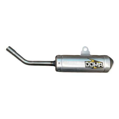 Silencieux d'échappement DOMA court pour KTM SX 125 et HUSQVARNA TC 125 de 2012 à 2015
