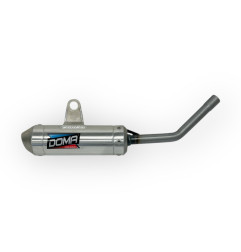 Silencieux d'échappement DOMA court pour GAS GAS MC 85, HUSQVARNA TC 85 et KTM SX 85 de 2025 à 2027
