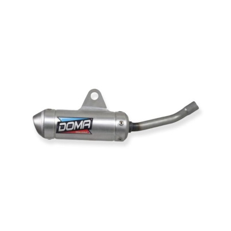 Silencieux d'échappement DOMA court réf. 200624 pour YAMAHA YZ 85 de 2002 à 2026
