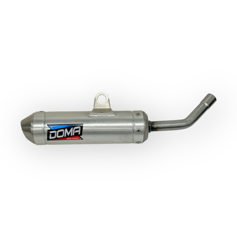 Silenciador DOMA para HUSQVARNA TC 65, KTM SX 65 y GAS GAS MC 65 de 2016 a 2023
