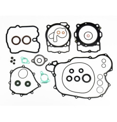 ATHENA Complete Engine Gasket Kit with oil seals for KTM EXC, EXCF, XCW 450, 500 and HUSQVARNA FE 450 2014-2016