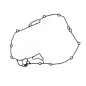 ATHENA inner Clutch Cover Gasket for YAMAHA WRF 450, YZF 450 and FANTIC XXF 450 2023-2026