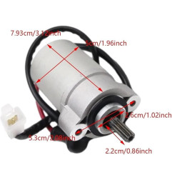 Démarreur TECNIUM pour YAMAHA WR 125, WR 125 X, YZF 125 de 2008 à 2026