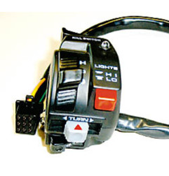 Commodo électrique HIGHSIDER smart gauche - ATV / Moto - 240-004