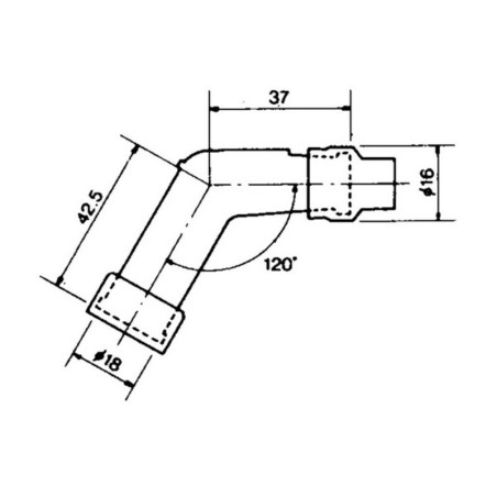 Capuchón de bujía NGK - VD05EG para KTM EXC 450, SMR 450, SXF 250, SXF 450, BETA EVO 250, EVO 300 y HUSQVARNA FC 250, FE 250