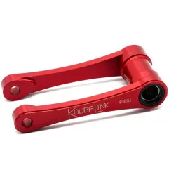 Kit de rabaissement de selle KOUBALINK (38.1 mm) rouge pour RIEJU MR 250, MR 300 et GAS GAS EC 200, EC 250, EC 300