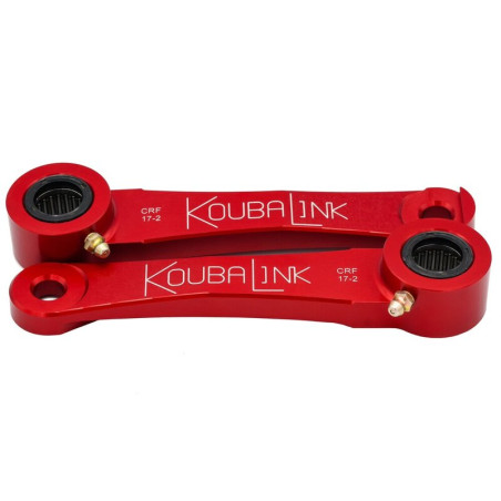 Kit de rabaissement de selle KOUBALINK (-25 mm) - rouge pour HONDA CRF 250, CRF 250 RWE, CRF 250 RX ENDURO, CRF 450, CRF 450 RWE
