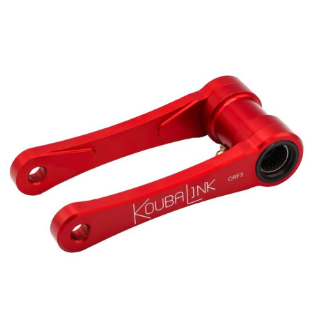 Kit de rabaissement de selle KOUBALINK (-25 mm) - rouge pour HONDA CRF 250, CRF 250 RWE, CRF 250 RX ENDURO, CRF 450, CRF 450 RWE