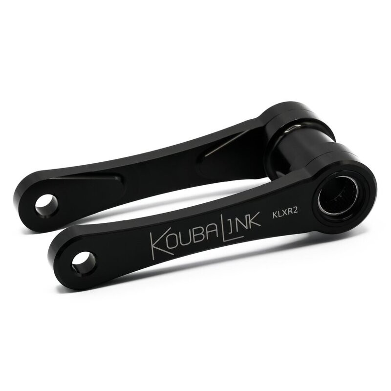Kit de rabaissement de selle KOUBALINK (-38 mm) - noir pour KAWASAKI KX 250, KX 250 X, KX 450, KX 450 X, KXF 250 de 2024 à 2027