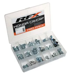 Tornillería RFX para HONDA CR 125, CR 250, CR 500 de 1985 a 2001