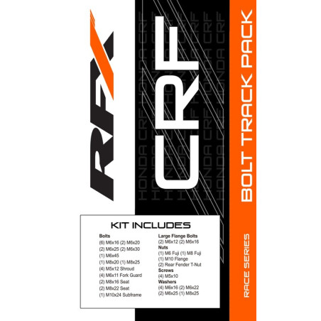 RFX hardware for HONDA CRF 250, CRF 250 RX ENDURO, CRF 450, CRF 450 RX ENDURO 2017-2023