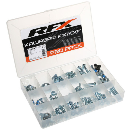 Kit visserie RFX Race Series Pro - OEM pour KAWASAKI KX 125, KX 250, KX 450, KXF 250, KXF 450 de 2002 à 2027