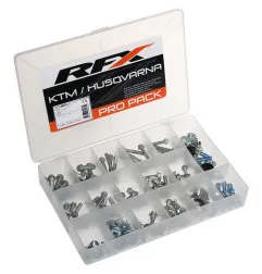 RFX Schrauben für KTM SXF 250, SXF 350, SXF 450, SXF 505, HUSQVARNA FC 250, FC 350, FC 450 und GAS GAS MCF 250, MCF 350, MCF 450