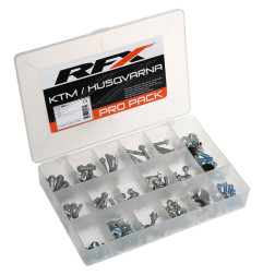 RFX hardware for KTM SX 125, SX 150, SX 85, SXS 125, HUSQVARNA TC 125, TC 85 and GAS GAS MC 125, MC 85 2002-2025