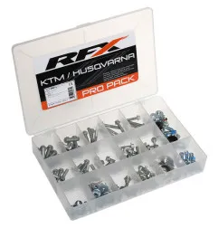 Tornillería RFX para KTM SX 125, SX 150, SX 85, SXS 125, HUSQVARNA TC 125, TC 85 y GAS GAS MC 125, MC 85 de 2002 a 2025